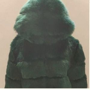 Faux Fur Crop Jacket